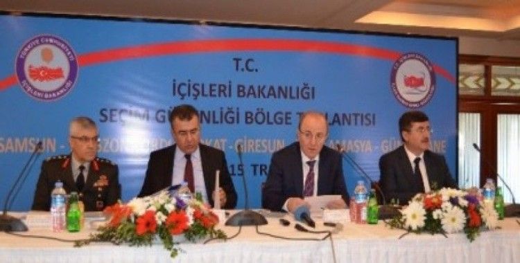 Seçim Güvenliği Bölge Toplantısı Trabzon’da yapıldı