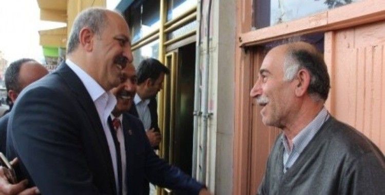 Abdullah Atalay’dan HDP ve MHP bürolarına ziyaret
