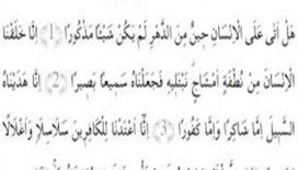 Rüyada insan suresi görmek