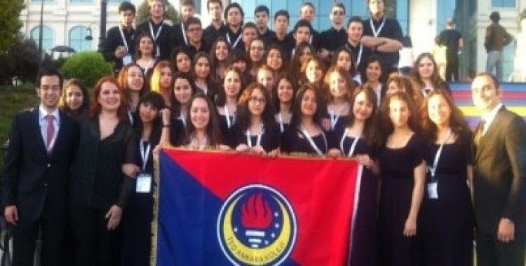 TED Ankara Koleji Çok Sesli Korosu'na ödül