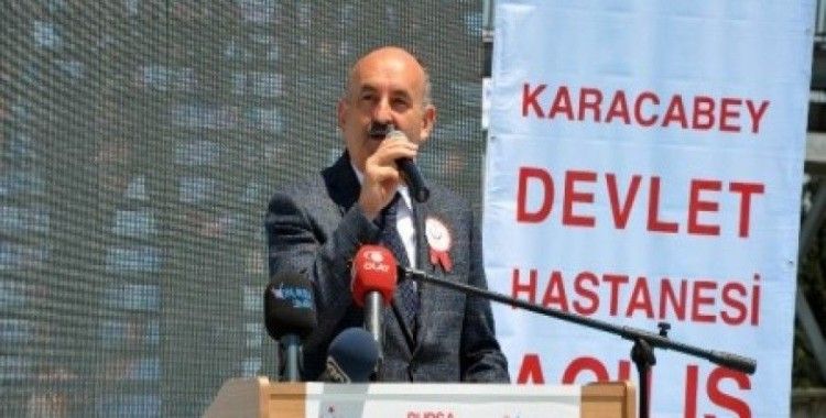 Mehmet Müezzinoğlu hastane açılışında