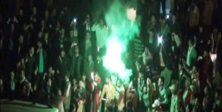 Bitlis'te Galatasaray'ın galibiyet sevinci