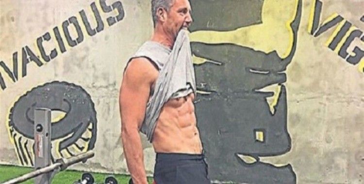 Sadettin Saran'ın kasları sosyal medyayı salladı