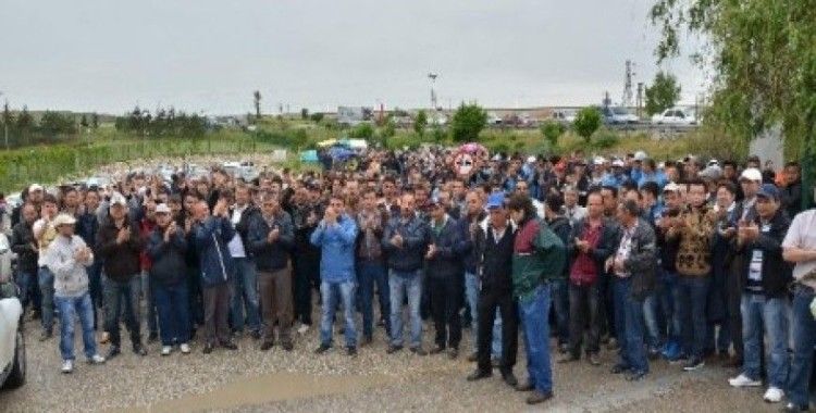 Eskişehir'de Ford Otosan işçileri eylemin 3. gününde