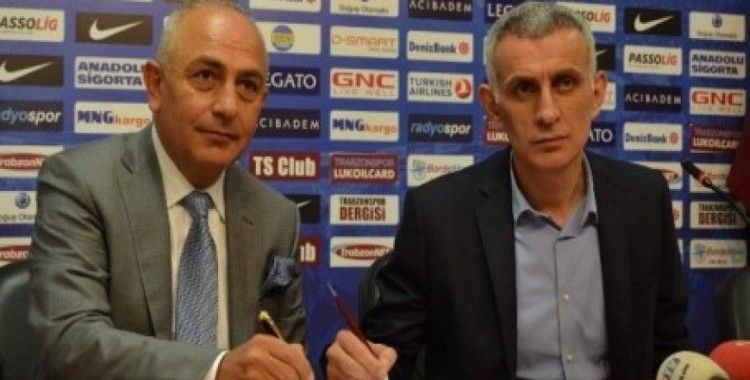 Trabzonspor Sportif Direktör Süleyman Hurma ile sözleşme imzaladı
