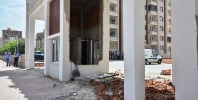 Malatya'da site güvenlik ofisinde patlama