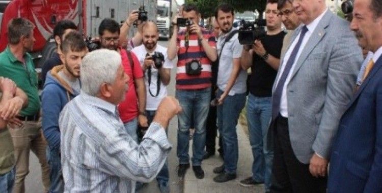 TIR şoförlerinden CHP Genel Başkan Yardımcısı Öztrak'a tepki