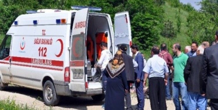 Pınarbaşı'nda cenaze dönüşü kaza