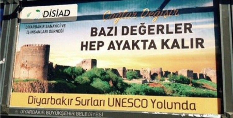 DİSİAD'dan Diyarbakır'a billboardlı destek