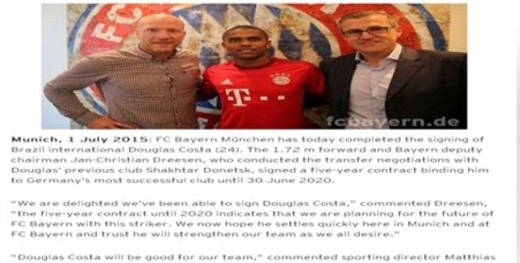 Douglas Costa, Bayern Münih'te