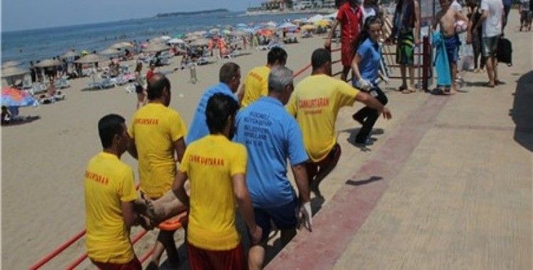 Kocaeli sahillerinde 108 kişi boğulmaktan kurtarıl