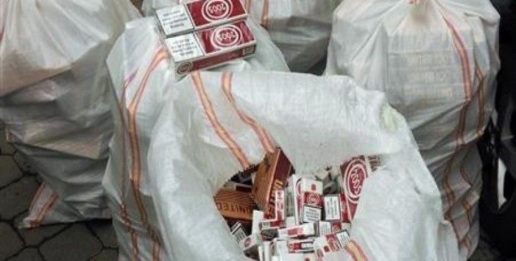 Edirne’de 13 bin 380 paket kaçak sigara ele geçirildi