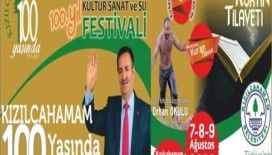 Kızılcahamam'ın 100. yıl Kültür ve Sanat ve Su Festivali etkinlikleri başladı
