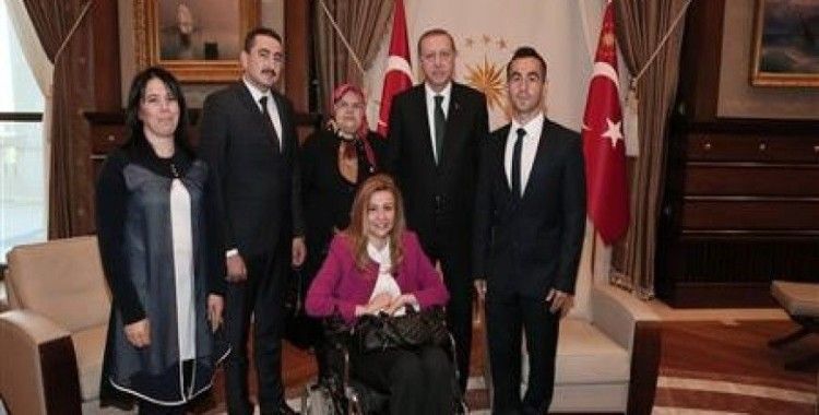 Erdoğan'dan engelli Milletvekili Karaburun'a özel ilgi