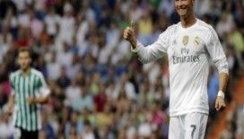 Ronaldo Bernabeu’da 100. lig maçına çıktı