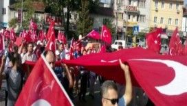 KKTC'de teröre lanet yürüyüşü