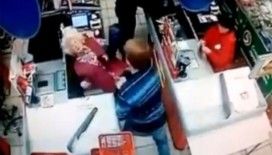 Yaşlı kadına beyin sarsıntısı geçirten yumruk