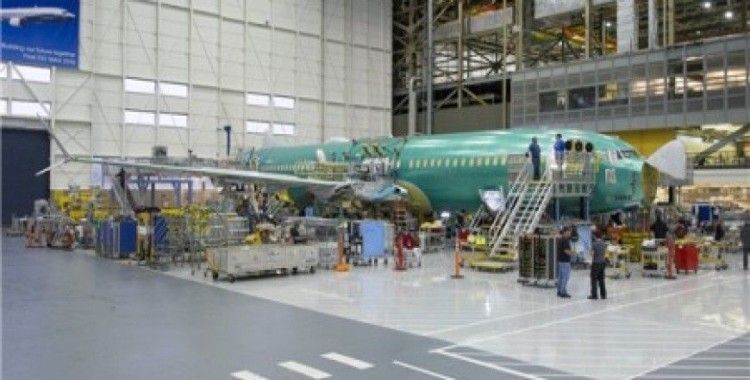 Boeing ilk 737 MAX'ın son montajına başladı