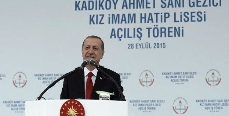 Erdoğan 'Eser ve hizmetleri birilerine rağmen yaptık'