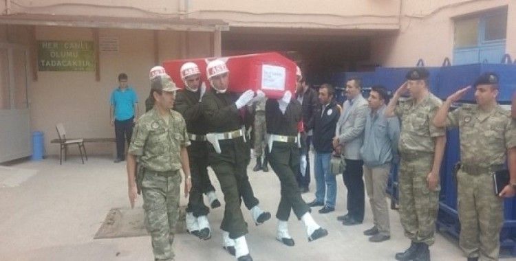 Şehit teğmenin cenazesi Ankara'ya gönderildi