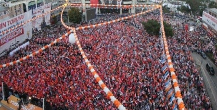 Davutoğlu seçim'e başladı