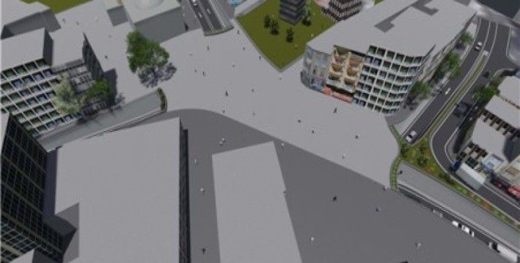 Küçükköy Meydanı yeniden düzenleniyor