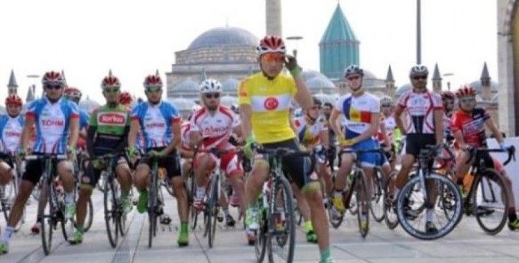 Uluslararası Konya Torku Mevlana Bisiklet Turu'nun karaman etabı yapıldı