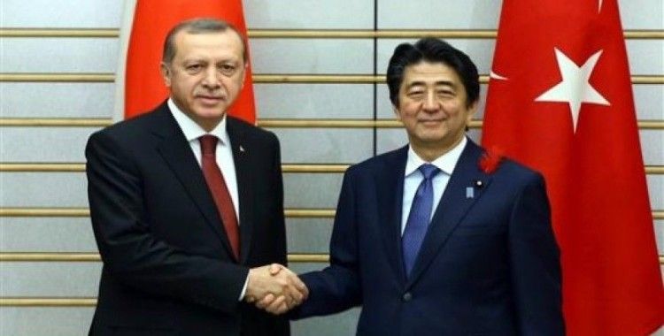 Cumhurbaşkanı Erdoğan, Japonya Başbakanı ABE ile görüştü