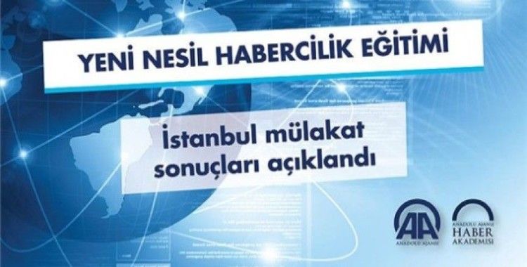 AA'nın Yeni Nesil Habercilik Eğitimi İstanbul'da