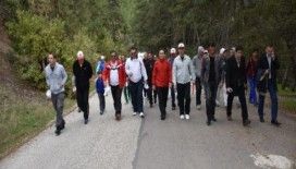 Kızılcahamam'da 100. Yıl Yürüyüşü