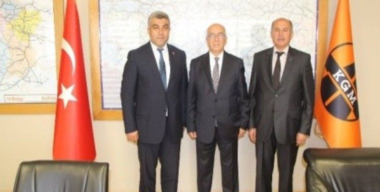 Başkan Çalışkan ve Turası'dan Bölge Müdürü Yazıcıoğlu'na ziyaret