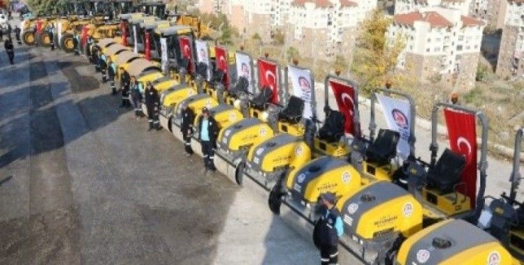 Büyükşehir'in araç parkına 7 milyon TL'lik yatırım