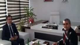 Kozlu Kaymakamı Karakaya, BİK Müdürü Akoğlu'nu ziyaret etti