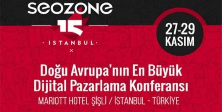 Dijital pazarlama konferansı İstanbul'da düzenlenecek