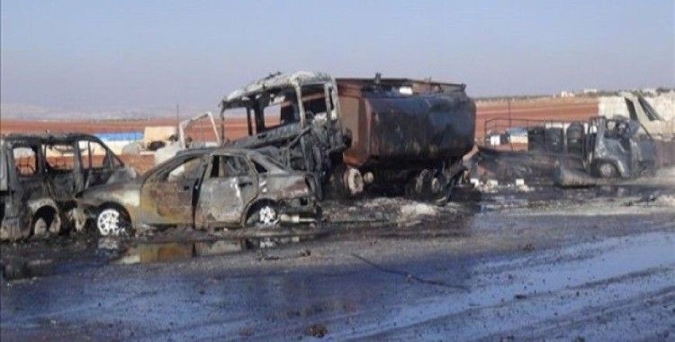 Rusya Suriye'de yakıt pazarına saldırdı, 25 ölü 30 yaralı