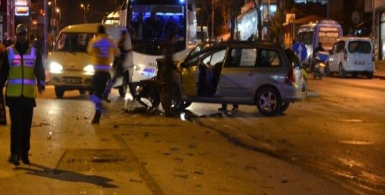 İstanbul’da inanılmaz kaza: 2 yaralı