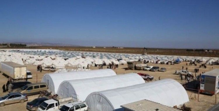 Suriye’de çadır kent oluşturuluyor