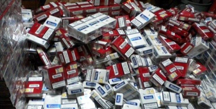 Sakarya'da 16 bin 700 paket kaçak sigara ele geçirildi