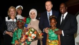 Erdoğan’a Fildişi Sahili’nde sevgi seli