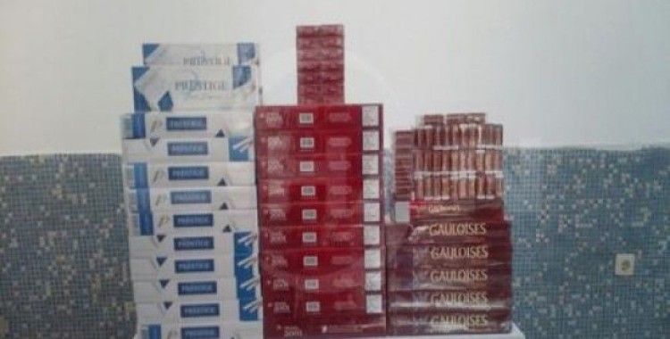 75 bin 342 paket kaçak sigara ele geçirildi