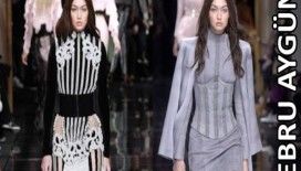 Balmain defilesi Paris'te yine büyük ilgi gördü