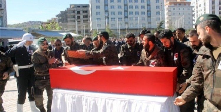 Bingöllü şehit polis için Mardin'de tören düzenlendi