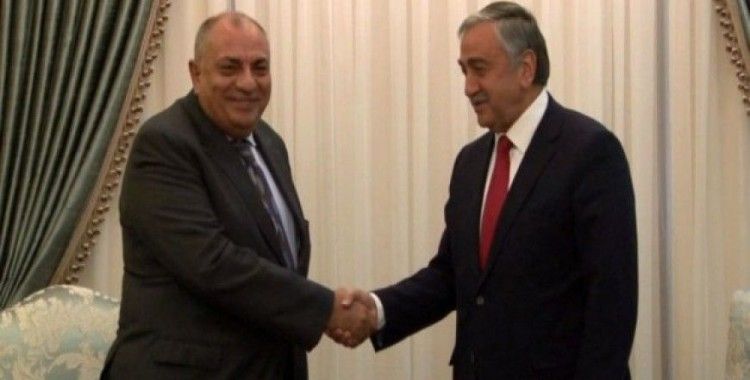 Tuğrul Türkeş KKTC Cumhurbaşkanı ile görüştü