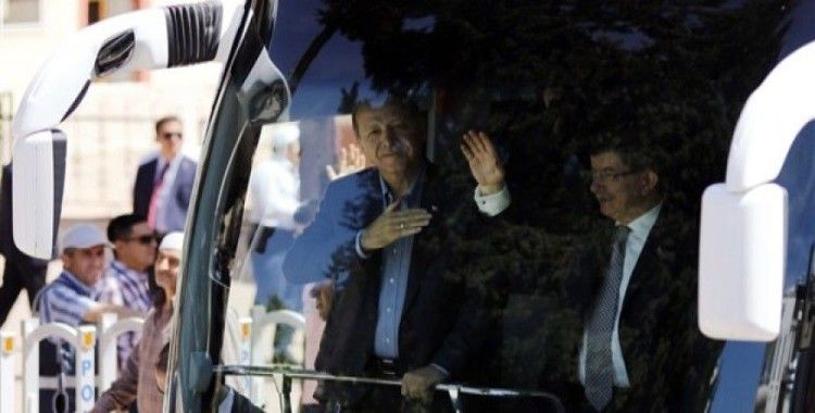 Erdoğan ve Davutoğlu Antalya'da