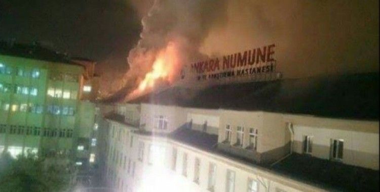 Ankara Numune’de korkutan yangın