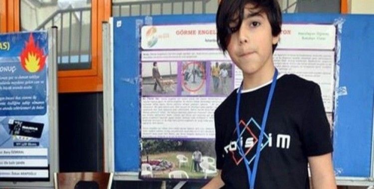 Görme engelliler için akıllı baston yaptı