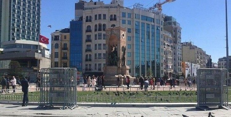 Taksim'de güvenlik önlemleri