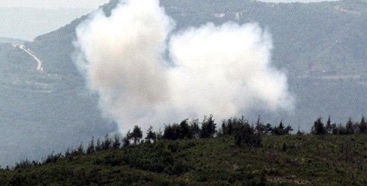 Esed rejimi Türkmen Dağı'nı bombalıyor
