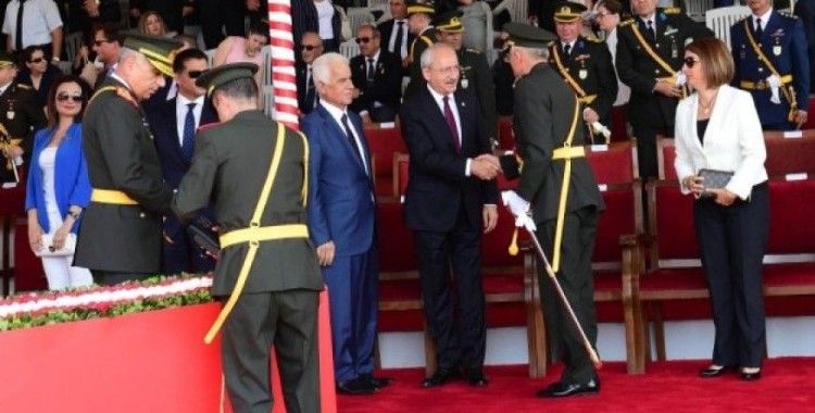 Törenlere Kılıçdaroğlu da katıldı