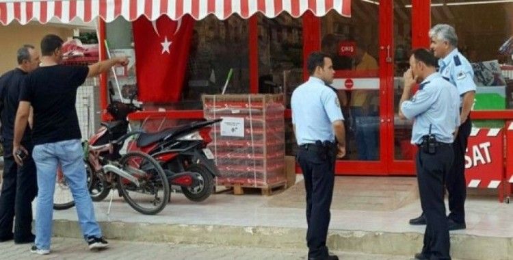 Antalya’da silahlı market soygunu